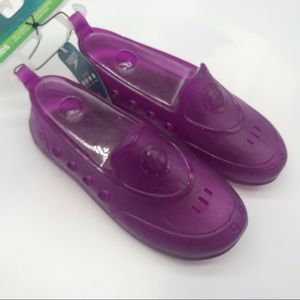 New Speedo Girls Kids Jelly Water Shoes Size Extra Large X Pink NWT